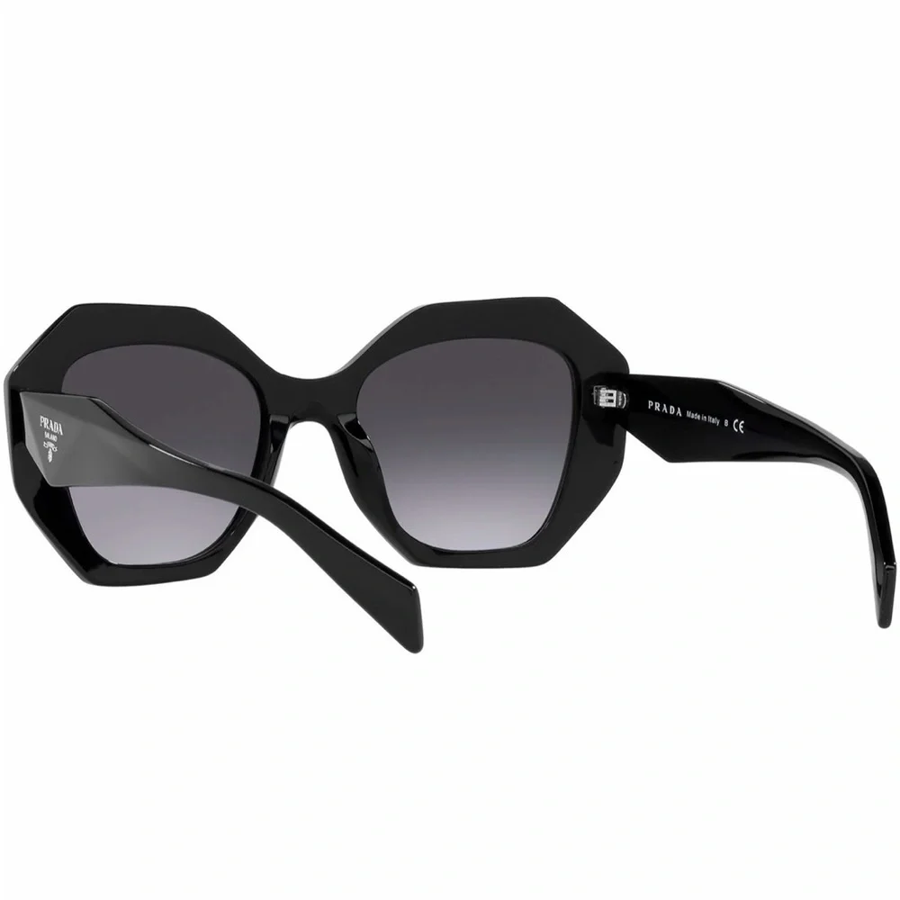 Prada Black Hexagonal Sunglasses - Picture 1 of 4